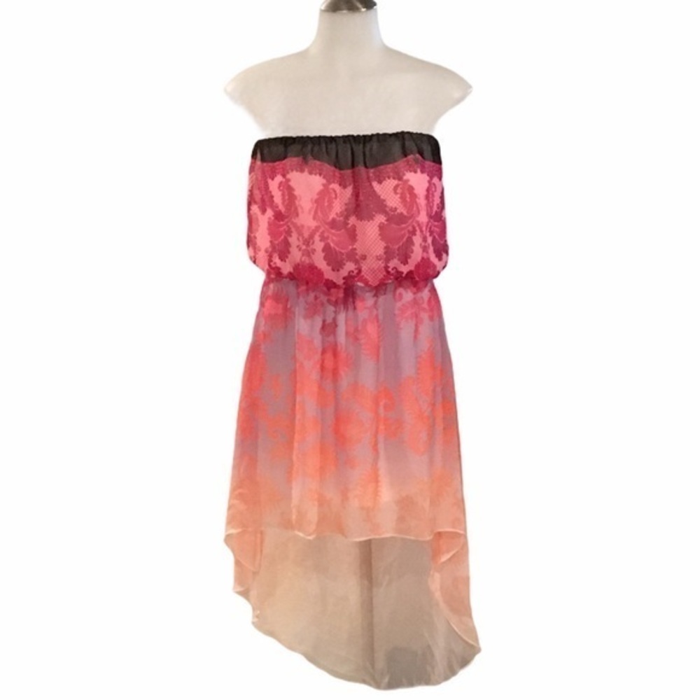 🎉HP🎉 RENEE C. Ladies Strapless Hi-Lo Dress - sz Small